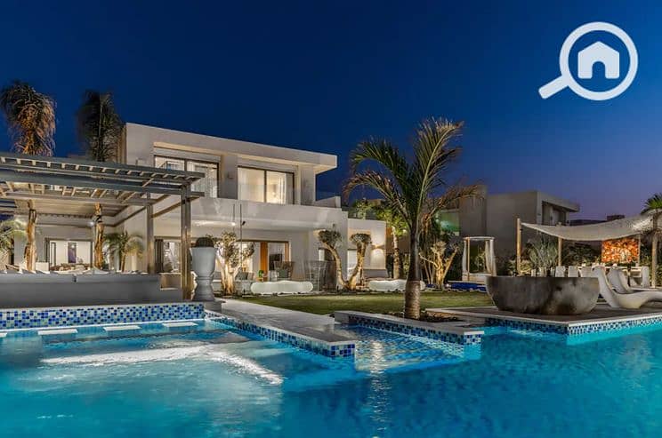 Fully finished chalet for sale overlooking the lagoon in Hacienda Waters Ras El Hekma by Palm Hills Developments - Ansicht 4