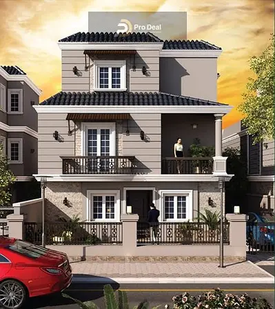 Villa for sale, 383m², in the heart of Smouha, Marouj Compound