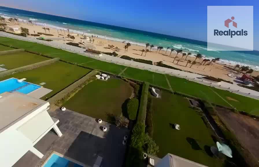 LOWEST PRICE FOR serviced apartment 2 bedrooms in Fouka bay north coast sea & pool view (fully furnished modern design) with total price 10,500,000 - Ansicht 5