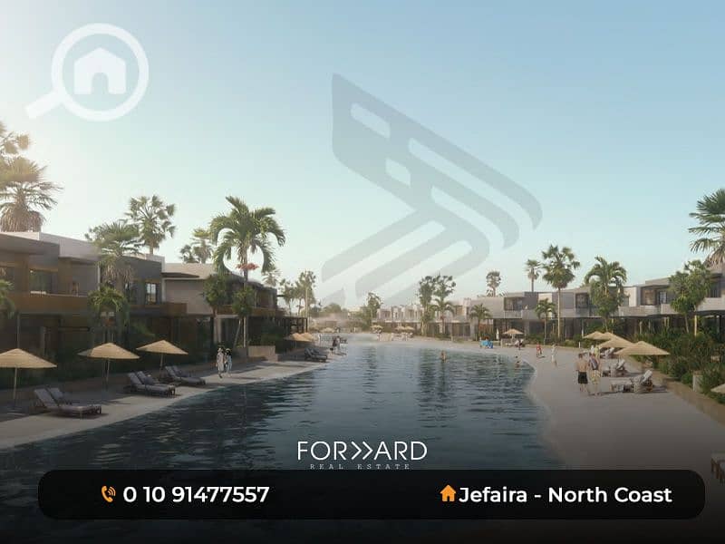 Jefaira | Chalet 2BR With Garden | Lagoon View | 7Y Installments - Mehr