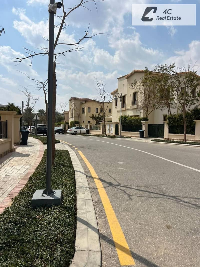 For quick sale Twin house Resale Uptown Cairo Levana–Open view landscape–Fully finished with air conditioning–Ready for viewing and hand over - Ansicht 5