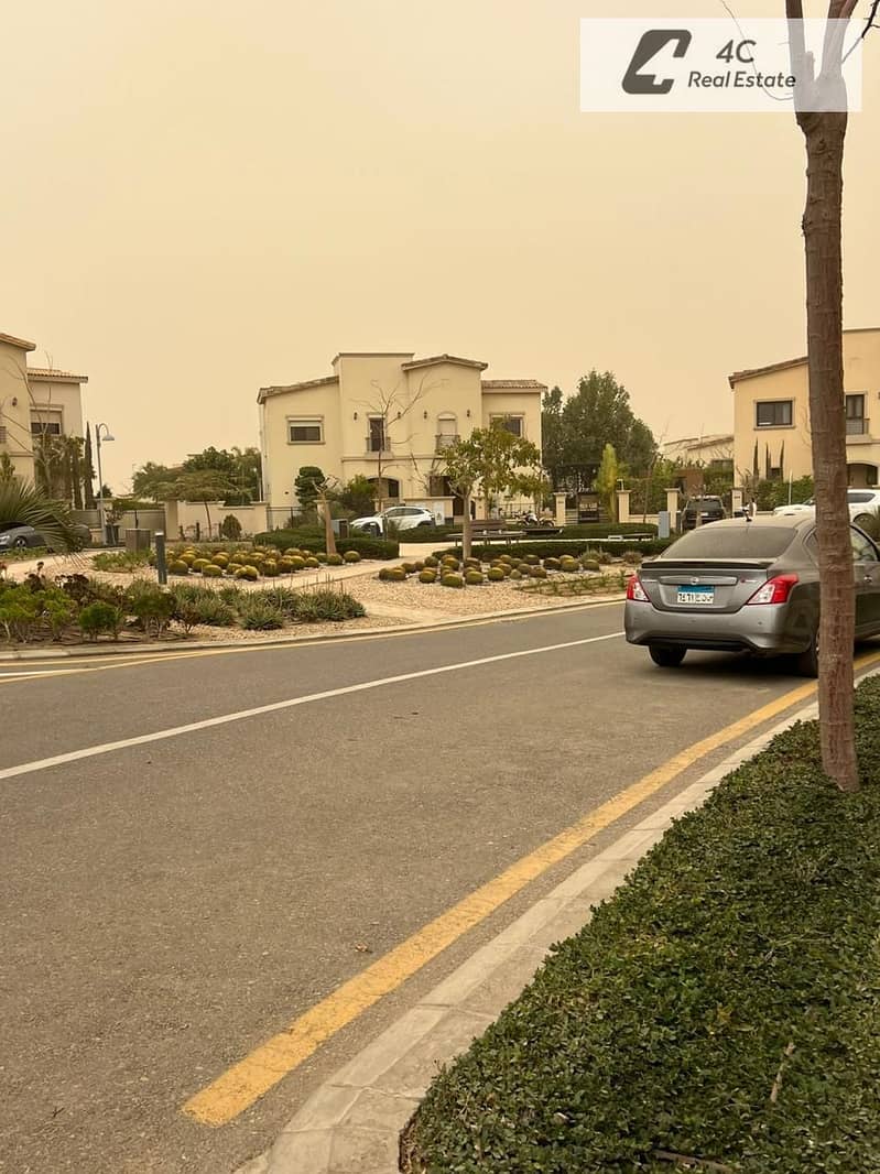 For quick sale Twin house Resale Uptown Cairo Levana–Open view landscape–Fully finished with air conditioning–Ready for viewing and hand over - Ansicht 6