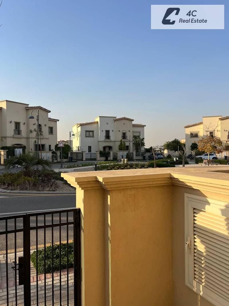 For quick sale Twin house Resale Uptown Cairo Levana–Open view landscape–Fully finished with air conditioning–Ready for viewing and hand over - Ansicht 3