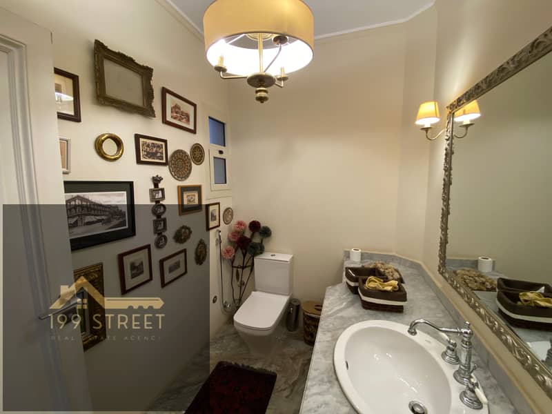 Luxury Apartment In Sarayat Maadi Prime Quiet Location Near Main Roads Services Elegant Finishing Spacious Reception And Lovely View - Ansicht 6