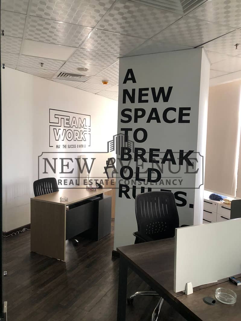 Office 117 Sqm Fully Finished With ACS For Sale at Mivida Business Park - Widok 2
