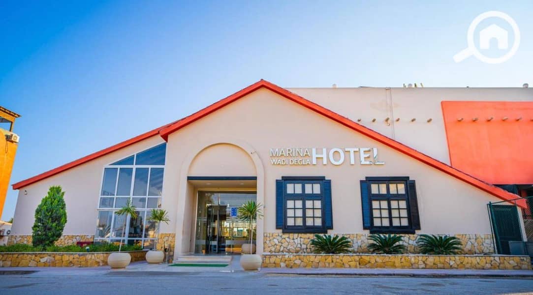 3-room chalet on the ground floor with a garden inside the Marina Wadi Degla hotel, Ain Sokhna - Ansicht 3