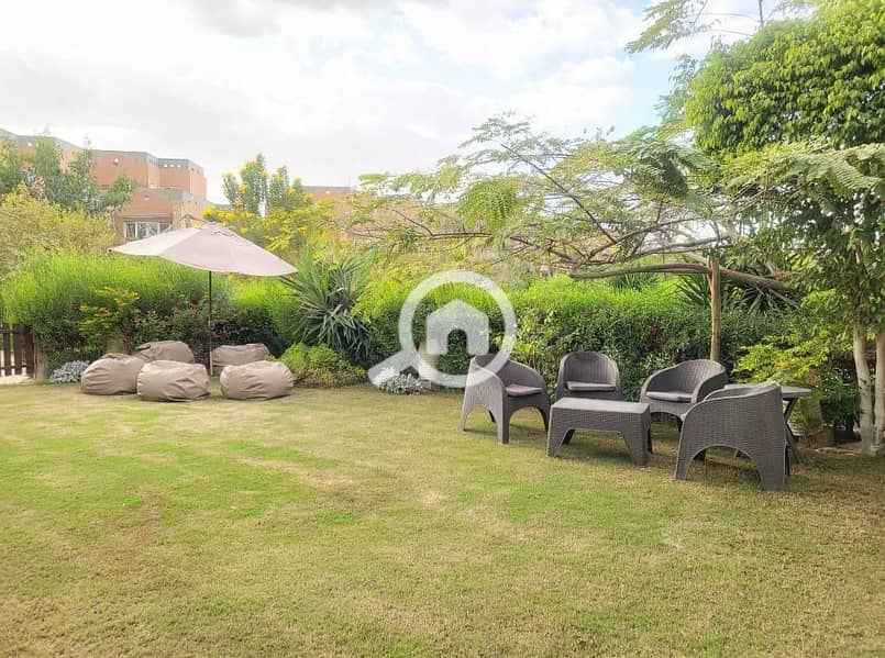 3-room chalet on the ground floor with a garden inside the Marina Wadi Degla hotel, Ain Sokhna - Mehr