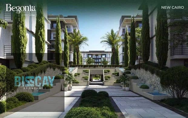 Apartment for sale in the heart of New Cairo, Fifth Settlement, with a lagoon view. 10% down payment, 35% discount, and installments over 10 years - Aanzicht 4