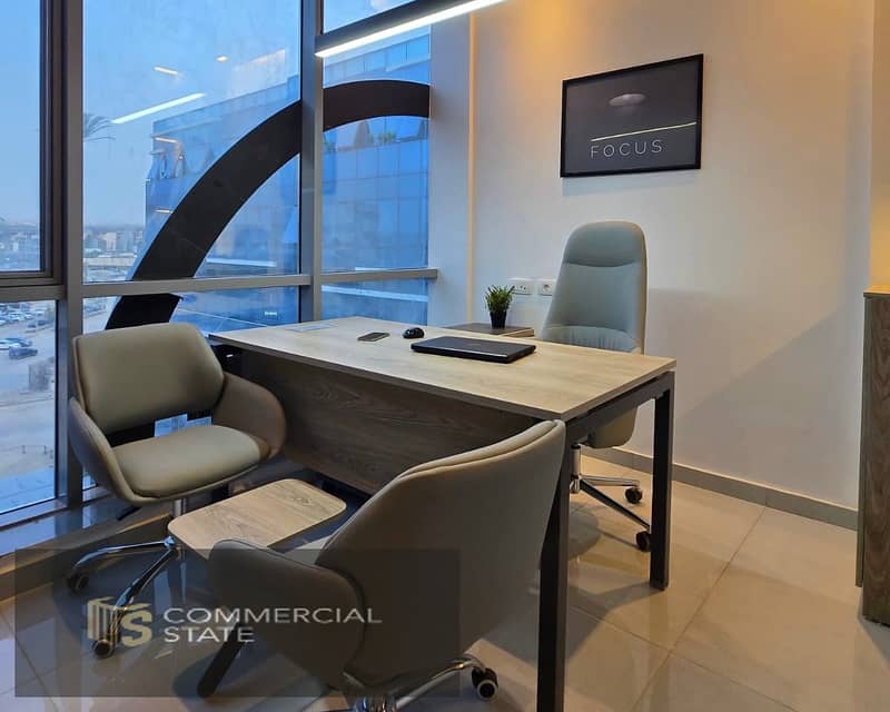Furnished Office at Kernel Business Hub for Rent -New Cairo - Ansicht 3