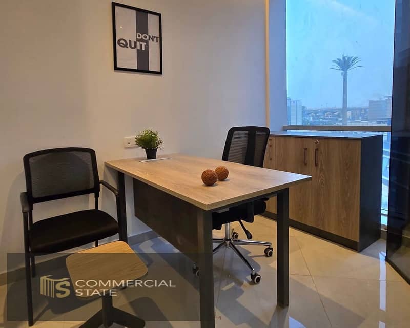 Furnished Office at Kernel Business Hub for Rent -New Cairo - Ansicht 4