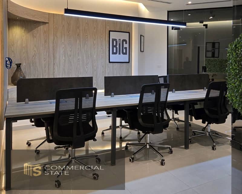Furnished Office at Kernel Business Hub for Rent -New Cairo - Ansicht 5