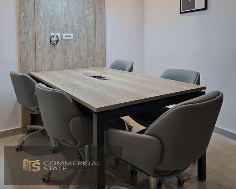 Furnished Office at Kernel Business Hub for Rent -New Cairo - Mehr