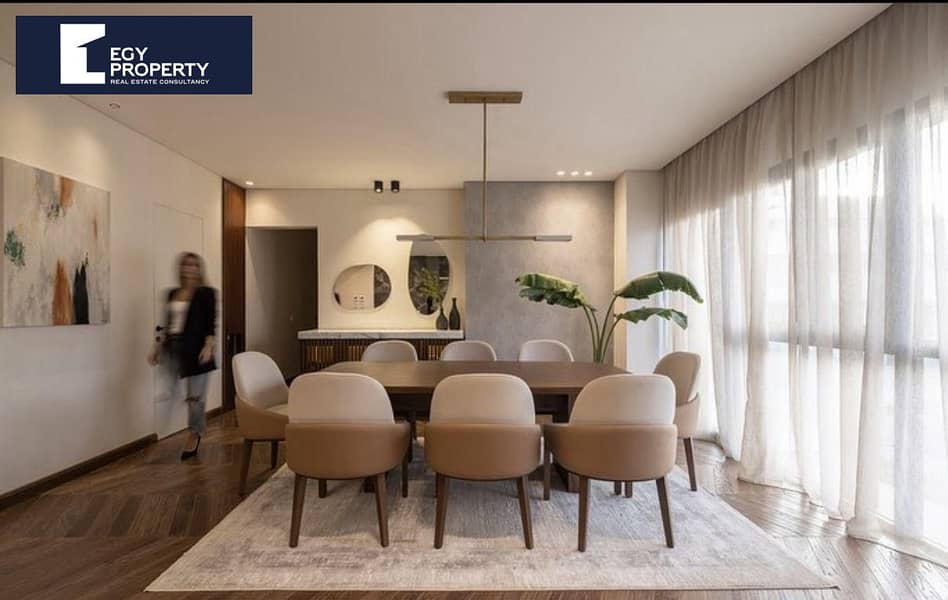 With a Prime Fully Finished Luxury Apartment for Sale in Sodic East, New Cairo - Widok 4