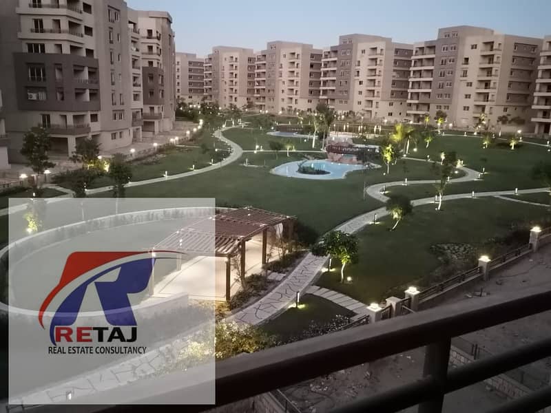 Ultra-super-luxurious apartment for rent in New Cairo's Fifth Settlement, overlooking the lakes and landscape in The Square Compound . - View 2