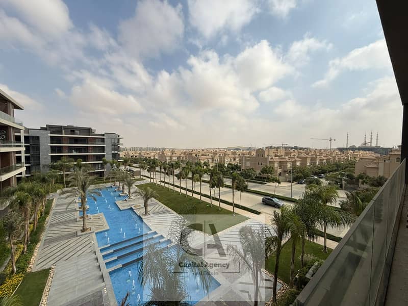 Apartment for sale in El Patio Oro Compound, Fifth Settlement, immediate occupancy - La Vista, installments over the longest payment period, 25% cash - Ansicht 3