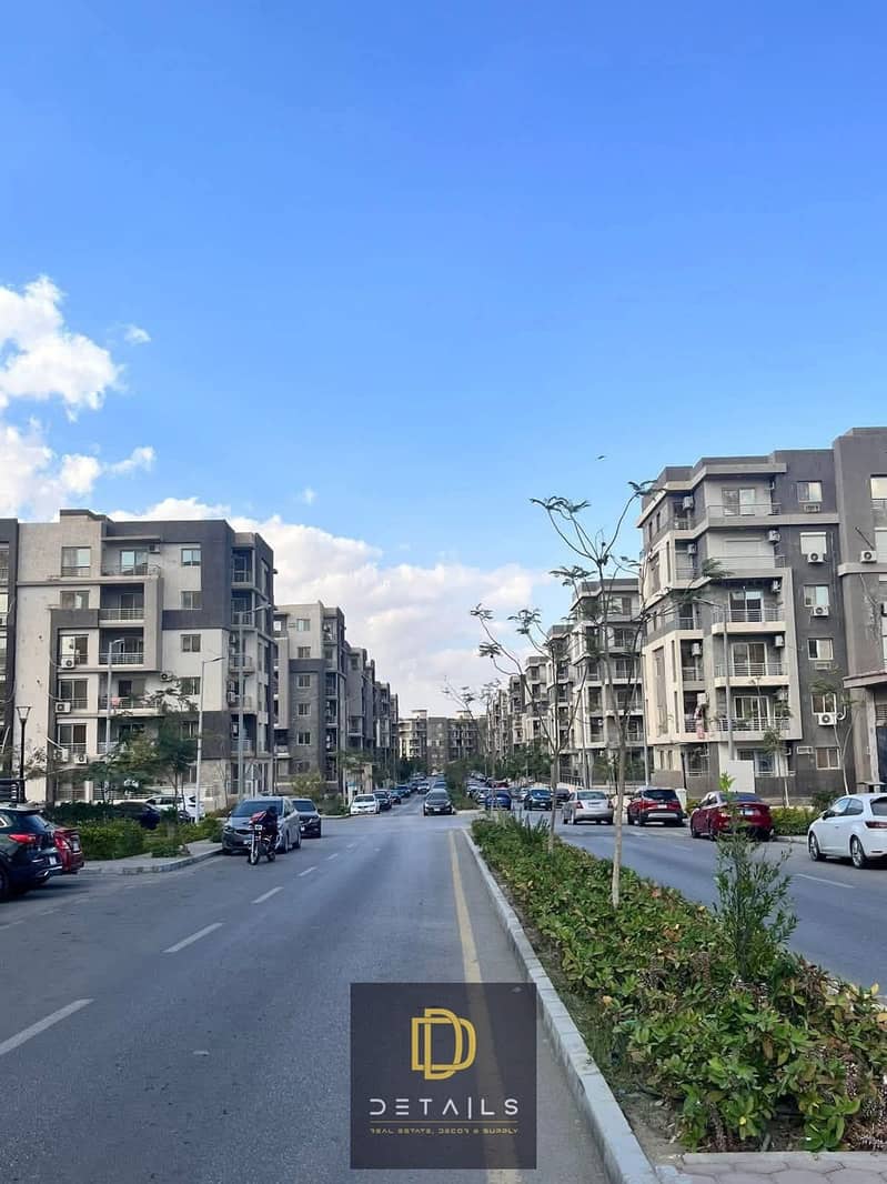 A furnished apartment for rent, elevated ground floor, first occupancy, with a landscape view in Janna 2 Compound, Sheikh Zayed. - Ansicht 6