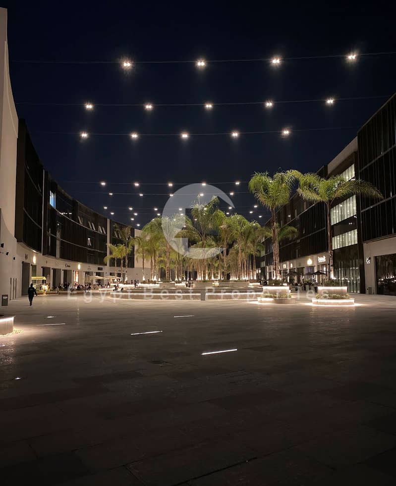 Office For Rent at Lake Town Mall | 332m | New Cairo | Fully Finished with ACs | - Widok 4