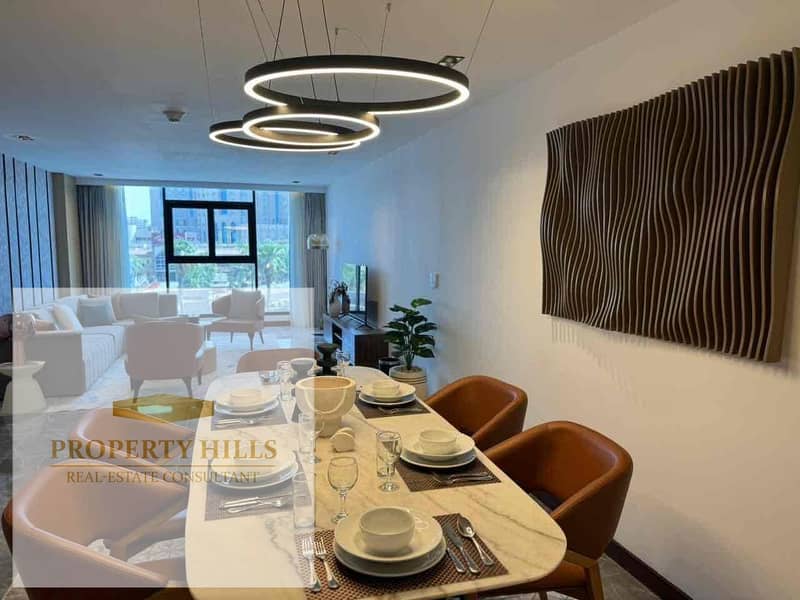 Service apartment for sale in Marriott residence hotel in Heliopolis Near Cairo Airport , Fully Finished with Smart Home & Rental Up to $350 Per Day - Więcej