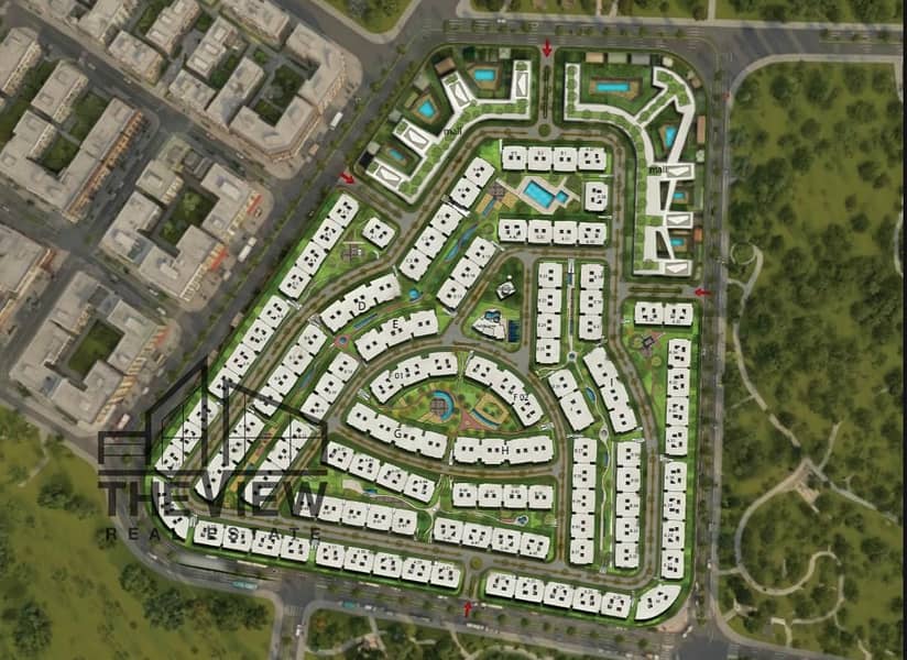 Prime location, just 1 minute from Al Wahat Road! Own a 138 sqm ground floor apartment with a private garden, located directly on the Middle Ring Road - Widok 4