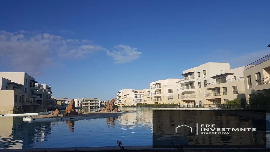 Town House villa Fully finished, Ready to deliver at very prime location for sale in Marassi Emaar North Coast – pohled 4