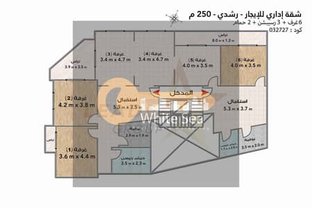 Office for Rent in Roushdy, Alexandria - 1001100858. jpg