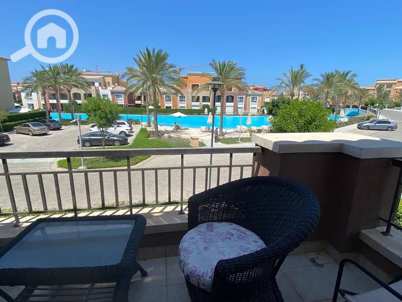 Penthouse for sale, 3 bedrooms, resale, immediate occupancy, directly on the sea in Marassi, North Coast. - Vista 2