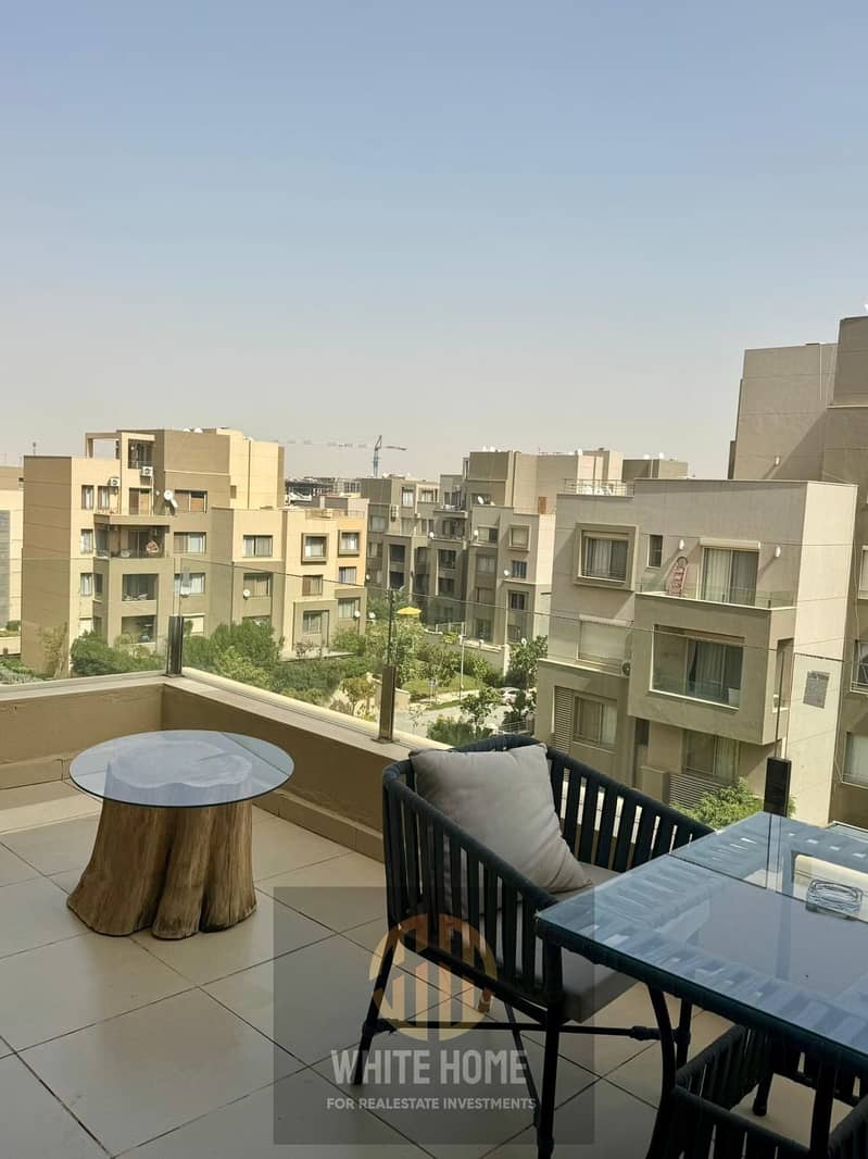 Penthouse fully furnished, for rent in village gate compound . “ palm hills “. new cairo . In front auc . Near to point 90 mall and all facilities . - Ansicht 2