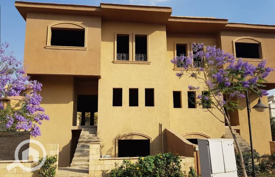 Twin house Villa for sale with BEST Price & layout view lake & landscape at Compound Moon Valley 2- New Cairo - Widok 2