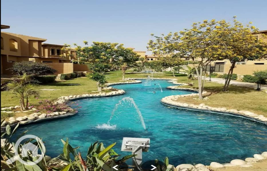 Twin house Villa for sale with BEST Price & layout view lake & landscape at Compound Moon Valley 2- New Cairo - Więcej