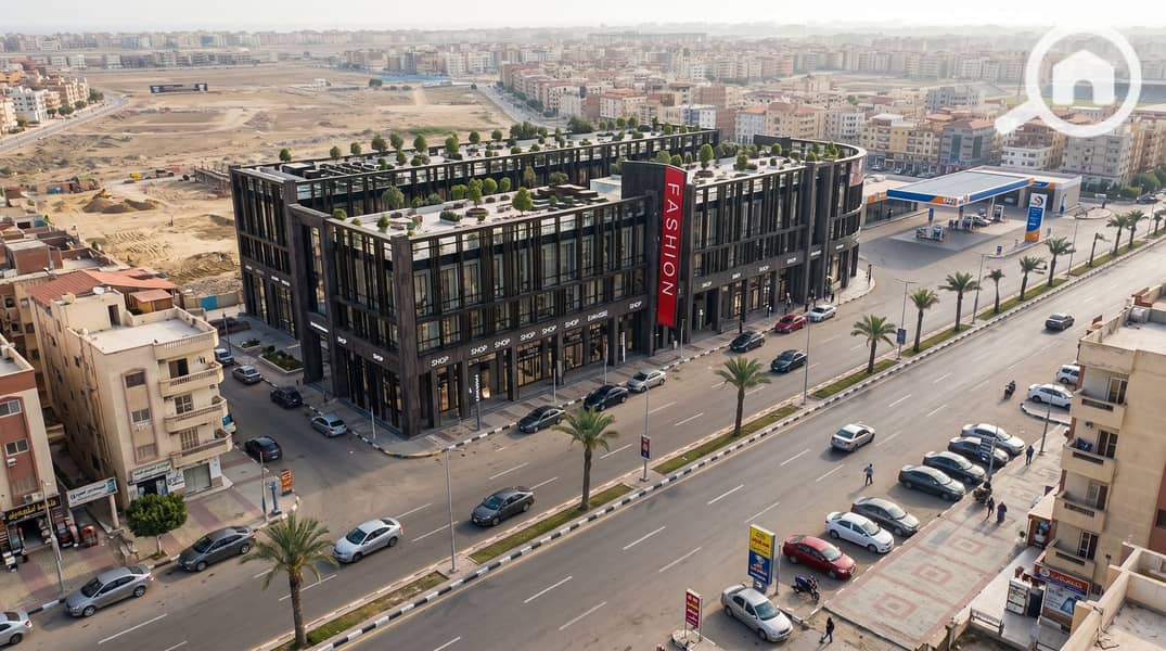 Shop for sale in New Damietta, Services Center of the Third District, directly across from the stadium on the main stadium street, with an area of 38 m, with a down payment of only 5% and installments reaching up to 6.5 years. - Widok 4