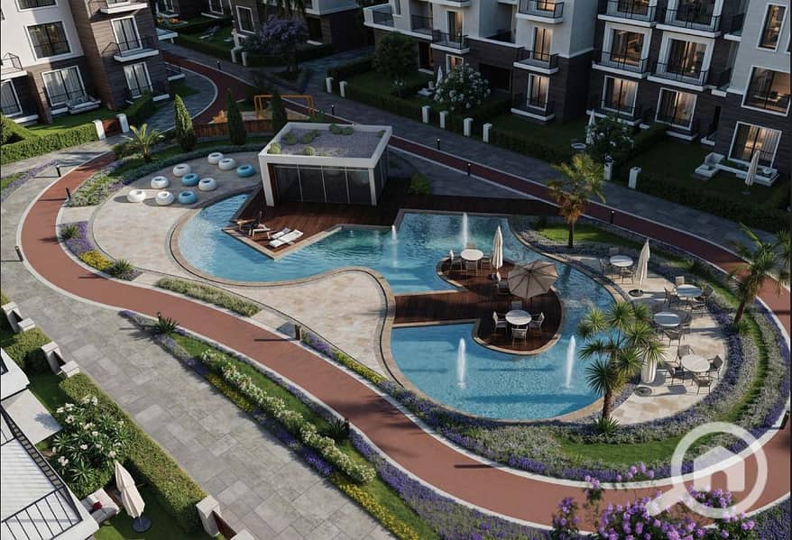 A great apartment in Jnista Sheikh Zayed, 3 rooms and 3 bathrooms, installment over 10 years with only a 10% down payment. – pohled 2