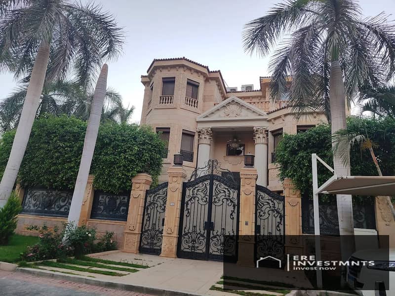 Corner Twin house villa ready to move with landscape view for sale in Katameya Residence Compound New Cairo - Widok 3