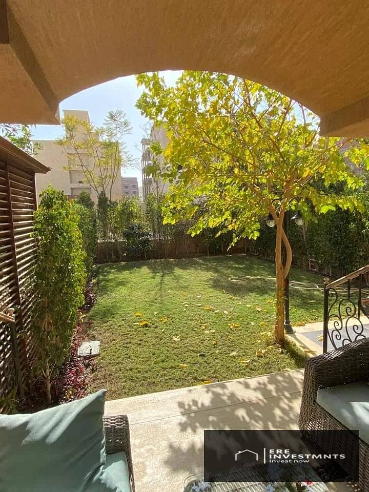 Corner Twin house villa ready to move with landscape view for sale in Katameya Residence Compound New Cairo - Widok 4