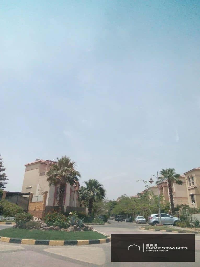 Corner Twin house villa ready to move with landscape view for sale in Katameya Residence Compound New Cairo - Widok 5
