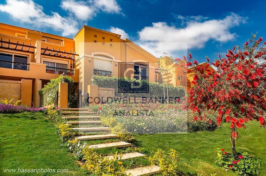 Luxury Middle Townhouse for Sale in Dyar Park New Cairo Fifth Settlement 3 Bedrooms Fully Finished Prime Location - Ansicht 2