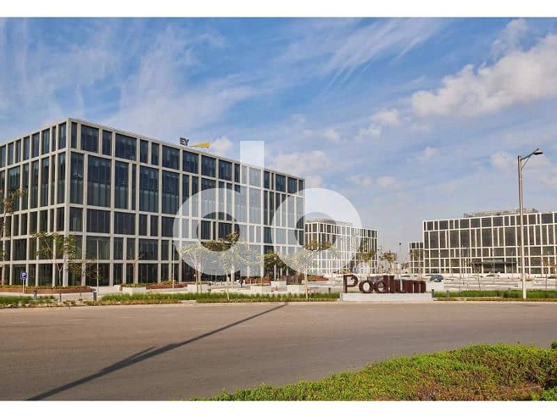 Administrative Office For Rent Fully Furnished Ultra-high-end, modern finishing using premium materials in Cairo Festival City Podium – pohled 4