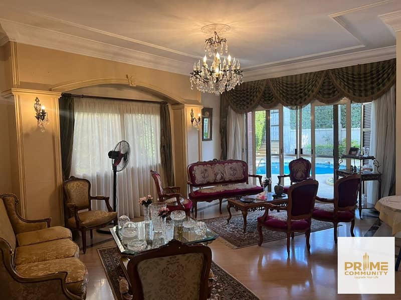 Amazing standalone villa ultra super lux fully finished with private pool for sale in very prime location in October Hills 1 6 October - Widok 4