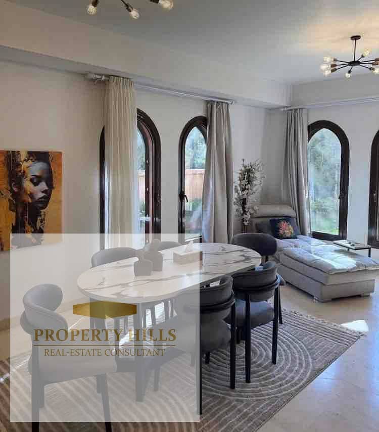 With the old price, the last villa is available for immediate delivery in installments in the Sakan Wa Aisha compound, which has all the services. Villas only with landscape views in Al-Shorouk next to the British University and Carrefour. - Widok 3