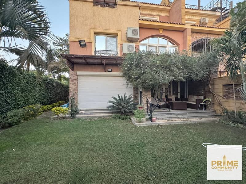 Furnished twin house for rent in Les rois Compound - New Cairo - behind the American University - Fifth Settlement - Ansicht 4