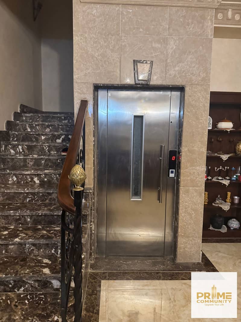 Furnished twin house for rent in Les rois Compound - New Cairo - behind the American University - Fifth Settlement - Mehr