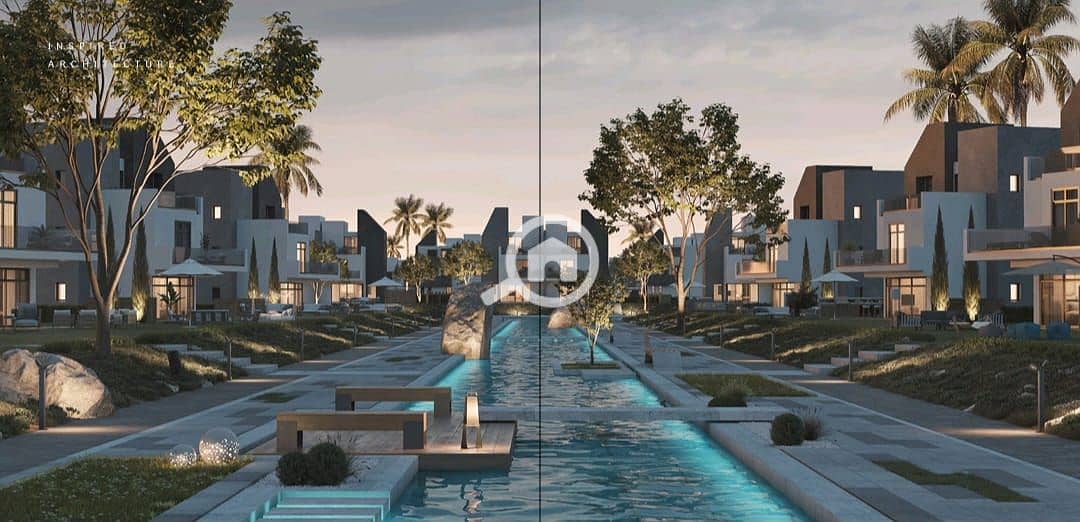 Fully finished villa for sale in Rivers Compound, directly on Dabaa (Axis), just minutes from the Cairo–Alexandria Desert Road. - Widok 4