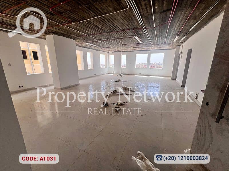 Fully Finished Warehouse Floor 310m for Rent in Third District New Cairo – pohled 3