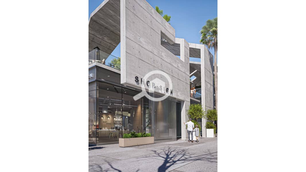 Invest now in a fully finished administrative office of 50 sqm in a distinguished location directly on Gamal Abdel Nasser Axis, designed by Raef Fahmy, with the strongest payment system beginning from only 260,000. - Aanzicht 4