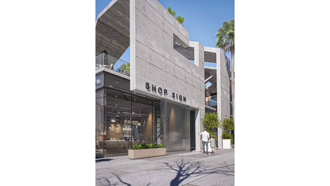 Don't miss the opportunity to own a medical clinic in a fully medical building in a luxury mall on Gamal Abdel Nasser axis, with a design by Raef Fahmy, starting from 292 thousand over 8 years and reaching up to 10. - Ansicht 4