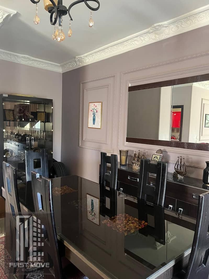 Fully finished apartment for sale, including kitchen units and parking, in a very distinctive location with an open view in Al-Banasij 6 Villas, New Cairo. - Ansicht 3