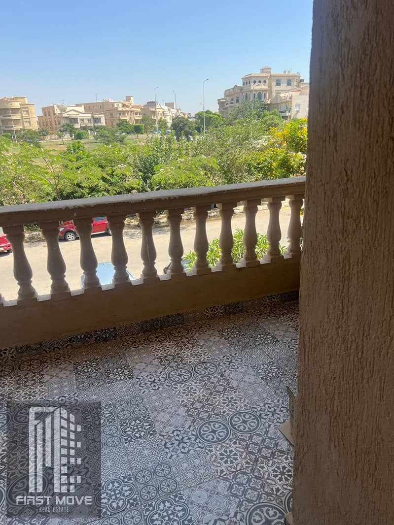 Fully finished apartment for sale, including kitchen units and parking, in a very distinctive location with an open view in Al-Banasij 6 Villas, New Cairo. - Ansicht 5