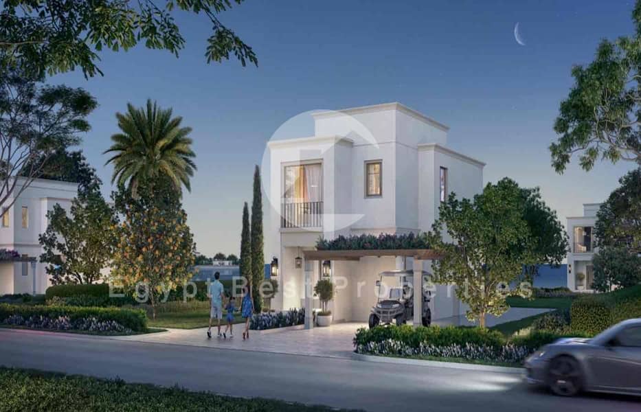 Ready villa for delivery with a private swimming pool + nanny room + roof at the lowest price in @Soma_Bay 40% cash discount and 5% down payment over 7 years with a direct sea view - Mehr