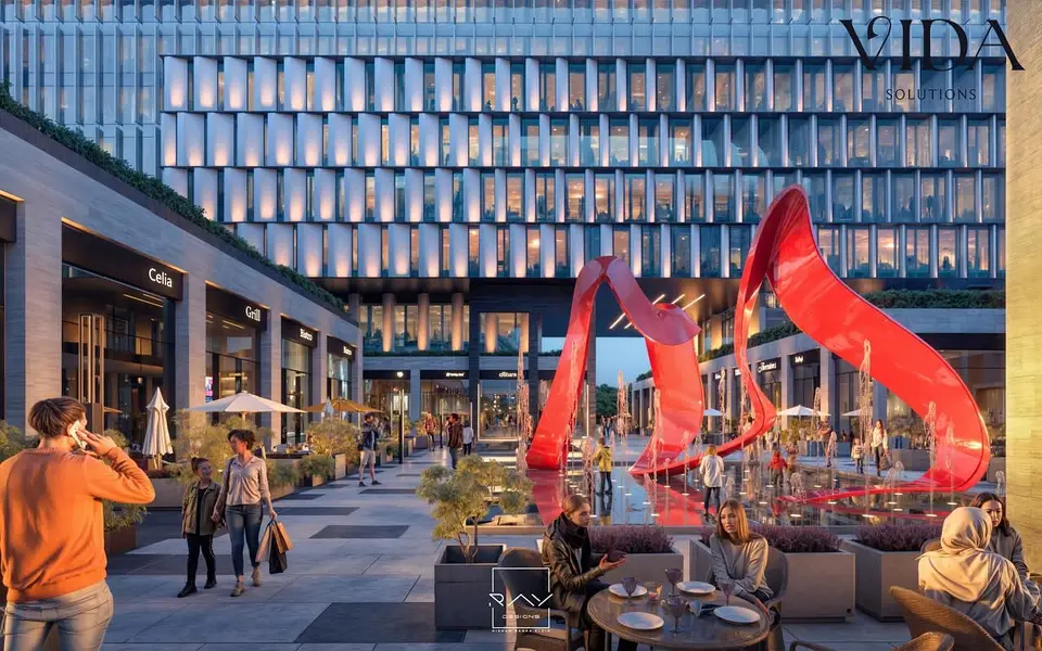 For sale Restaurant or cafe 60M directly Gamal Abdel Nasser Axis in 6 October Mall Kawn No down payment with installments over 9 years - Widok 5