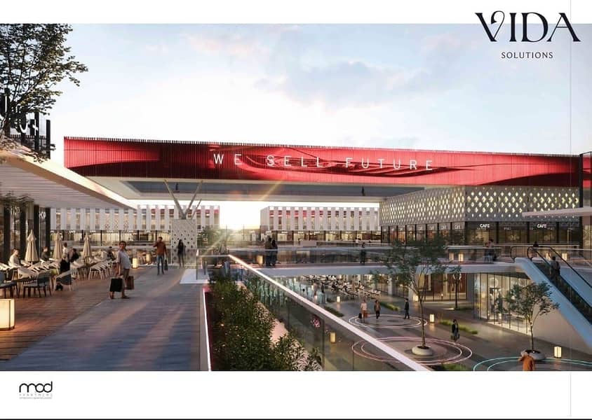 For sale Shop 47 sqm directly on Dahshur Link in Sheikh Zayed Za. Core Mall 5% down payment with installments up to 8 years - Ansicht 5