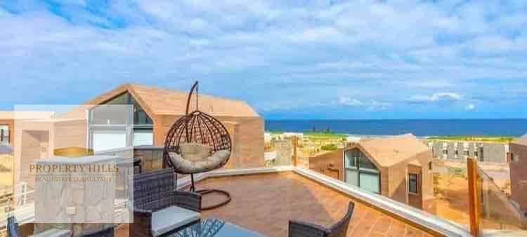 The last villa at the old price, fully finished from Soma Bay, with a panoramic view of the sea, available for installment next to Makadi Heights and Hurghada Airport, with a down payment of one million pounds. - Widok 2
